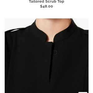 FIGS Navy Blue Scrub TOP size Large